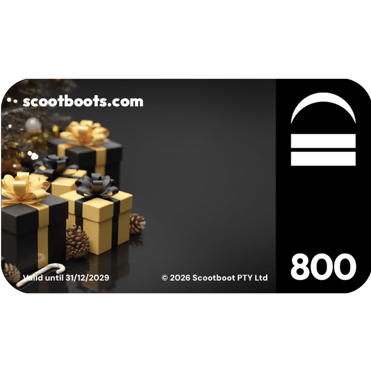 Scootboot Christmas Gift Card